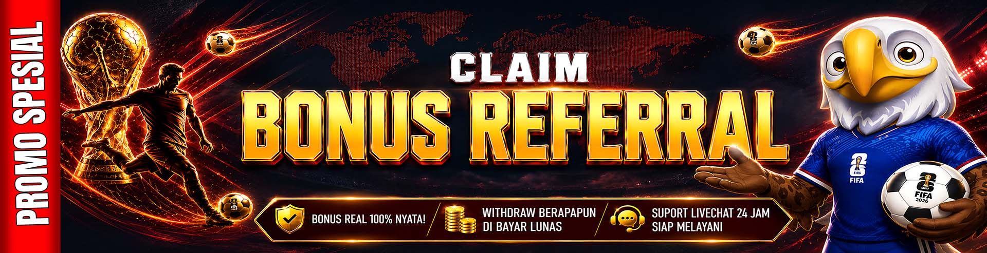 BONUS REFERRAL 0.1%